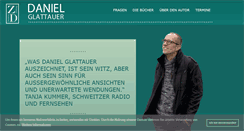 Desktop Screenshot of daniel-glattauer.de